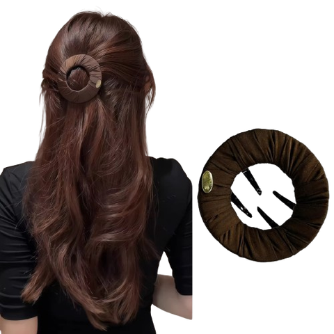  Kẹp tóc KTT0095 - kẹp tròn xẹp chống cộm 