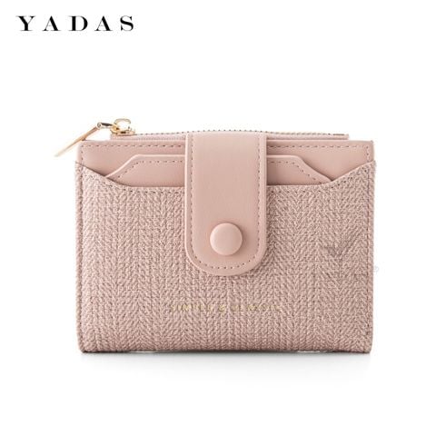  Ví ngắn BV016 – Thiết kế nắp gập nút bấm 