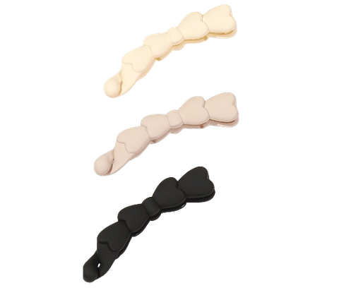  Kẹp tóc KTC02 - kẹp tóc chuối hình nơ kép 