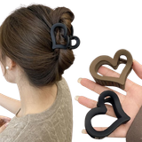  Kẹp tóc KTT0097 Kẹp càng cua trái tim rỗng 