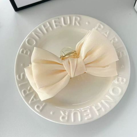  Kẹp Tóc K0310 Nơ Lụa Nữ Tính 