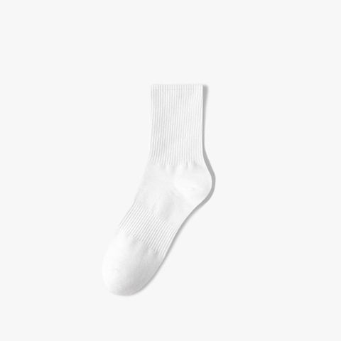  Vớ trơn VOV0020 - 1 màu cotton cơ bản 