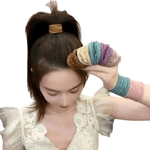  Cột Tóc CT0013 – Dây Buộc Tóc Co Giãn Êm Ái, Không Gãy Rụng Tóc 