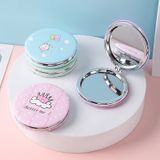  “Gương Cầm Tay Mini MG19 – Gương Trang Điểm Cute Bo Tròn, Nhiều Màu Pastel Siêu Xinh (Xanh Dương/Hồng/Xanh Lá)” 