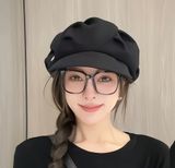  Nón NCC105 Bánh Tiêu bát giác Hoạ sĩ Beret Nữ Hàn Quốc Ulzzang 