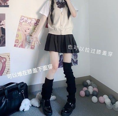  Vớ ống VOV0022- Cotton len dệt kim 