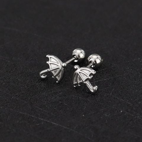  Bông tai TB0470- Titan bi vặn 