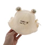  Nón cho bé NCC0308 – Mũ vải mềm vành rộng, bảo vệ bé yêu khỏi nắng 