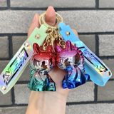  Móc Khóa Tai Mèo MK74 Siêu Xinh – Dây Đan Thời Trang – Charm Mèo Phản Quang Cute ✨ 