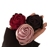  Kẹp Càng Cua Hoa Lụa Cao Cấp – Giữ Tóc Chắc, Lên Tóc Xinh – 6 Màu Hot Trend 