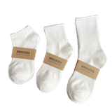  Vớ trơn VOV0020 - 1 màu cotton cơ bản 