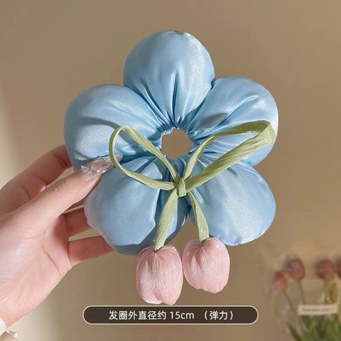  Cột Tóc Hoa CTB12 – Cột Tóc Hoa Nữ Dễ Thương, Nhiều Màu Sang Trọng 