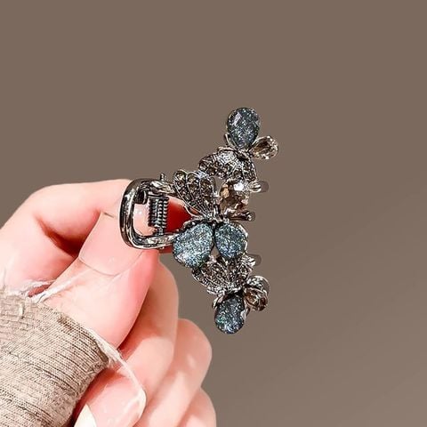 Kẹp tóc KTT0113 - Đá bướm xanh 