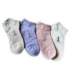 Vớ VOV0015 Cổ Ngắn Pastel – Tất Cotton 
