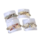  Kẹp Tóc KTT0064  Cánh Bướm Pha Lê – Vẻ Đẹp Lung Linh Cho Mái Tóc ✨ 