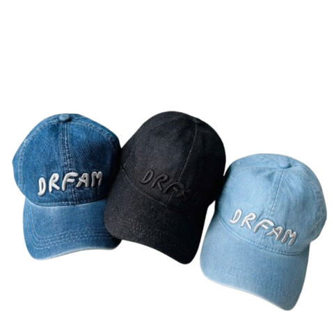  Nón NCC0329 – Nón Lưỡi Trai Jean Thêu Chữ Cá Tín 