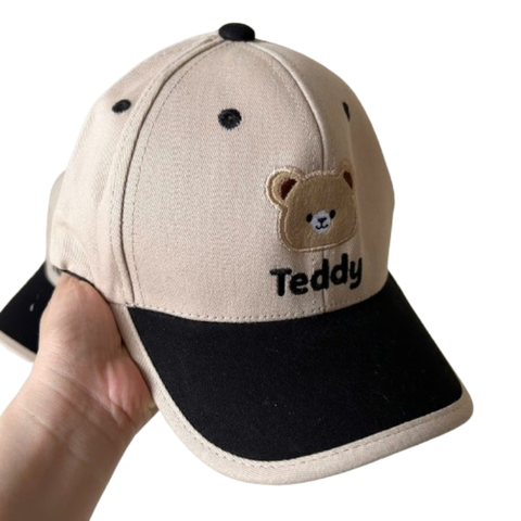 Nón Cho Bé NCC0340 – Thiết kế Teddy dễ thương 