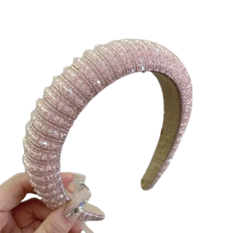  Băng đô cườm BDD022– Nổi Bật Nhẹ Nhàng, Dễ Phối Đồ 