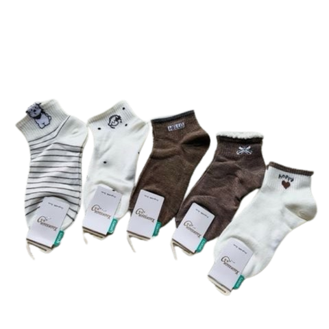  Vớ VOV0018 Tất cổ ngắn nữ Hàn Quốc 