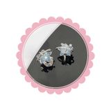  Bông tai TB0411 Trăng Xanh Opal – Cá Tính Nhẹ, Dễ Thương, Phong Cách Hà 