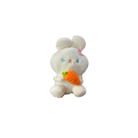  Thú Bông MNG025 Thỏ Ôm Cà Rốt Bunny Carrot Cutie 26cm – Gấu Bông Thỏ Xinh Cực Mềm 