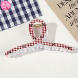  KẸP TÓC TK0319 – HỌA TIẾT NƠ NGỌT NGÀO MÙA GIÁNG SINH ✨ 