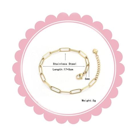  Vòng Tay TVC03 Mắt Xích Titan – Cá Tính, Thanh Lịch, Không Gỉ 