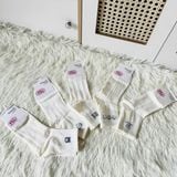  Tất Cổ Cao Trắng Họa Tiết VOV0011 – Phong Cách Hàn Quốc 