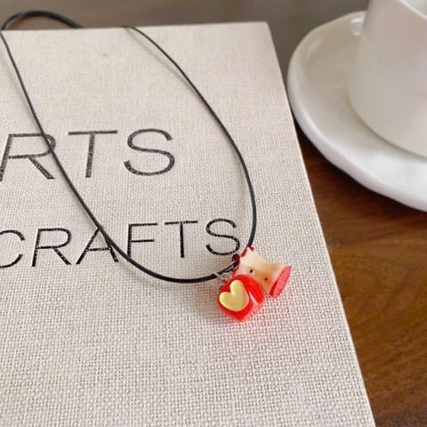  Dây Chuyền Trái Tim Táo DC253 