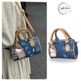  Túi Xách TXT93 Mini Dễ Thương – Phối Da Denim 