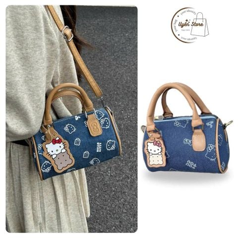  Túi Xách TXT93 Mini Dễ Thương – Phối Da Denim 