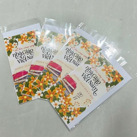  Thiệp Chúc Mừng tcm01 – Tri Ân Thầy Cô – Mẫu Hoa Sang Trọng & Trang Nhã ✨ 