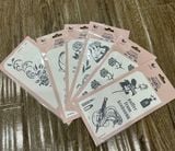  HÌNH XĂM DÁN MINI – CHẤT NGẦU, DÁN LÀ ĐẸP NGAY! 