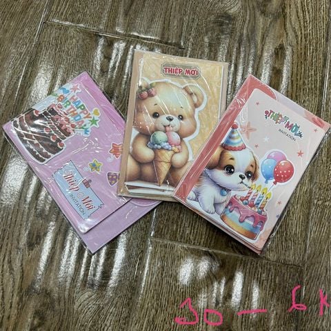  ✨ THIỆP MỜI DỄ THƯƠNG MTY01 – “Nhỏ xinh nhưng siêu gây thương nhớ” ✨ 