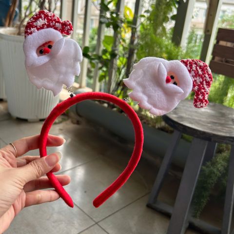  Băng Đô Noel BDD02 – Sừng Tuần Lộc Đỏ Kim Tuyến Siêu Xinh 