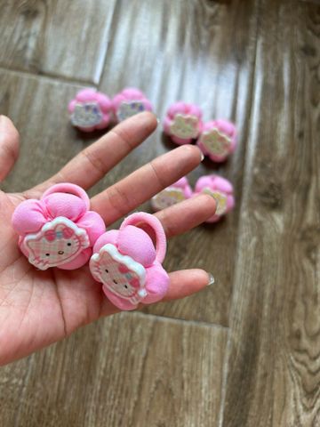  Cột Tóc Kitty Bông Mềm Dễ Thương – CO0259 | Phụ Kiện Tóc Hot Trend 2025 ✨ 