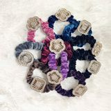  ✨ Cột Tóc Floral Shine CO0256 - Cột Tóc Đính Hoa Đá Nhẹ Nhàng Xinh Xắn 