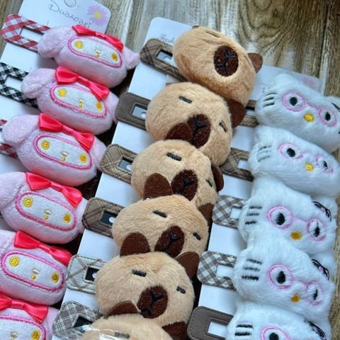  Kẹp Tóc KTT0016- Thú Bông Size Lớn Siêu Xinh 