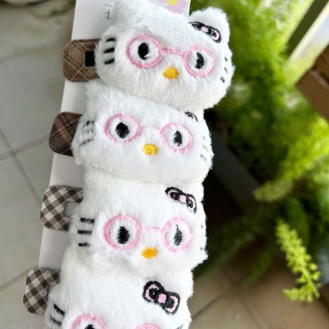  Kẹp Tóc KTT0016- Thú Bông Size Lớn Siêu Xinh 