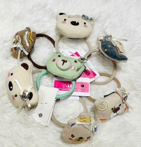  Cột Tóc gấu CO0259 Bản Ngẫu Nhiên Cute Hết Nấc 