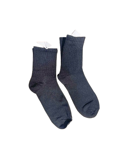  Vớ trơn VV00138 – Cổ gân lớn co giãn, dễ phối mọi outfit 