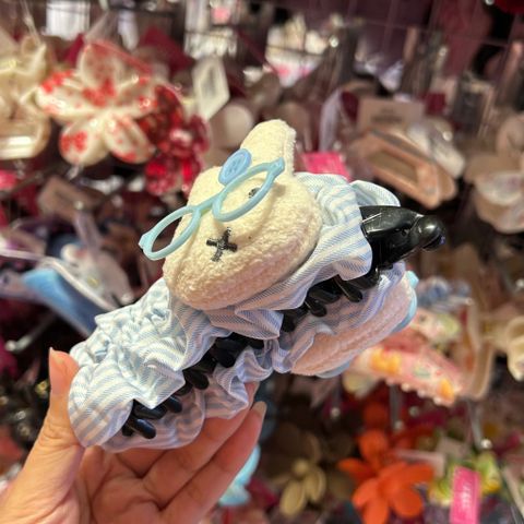  Kẹp tóc chuối KTT0026 hú Bông Dễ Thương – Giữ Tóc Gọn Gàng, Xinh Xắn 