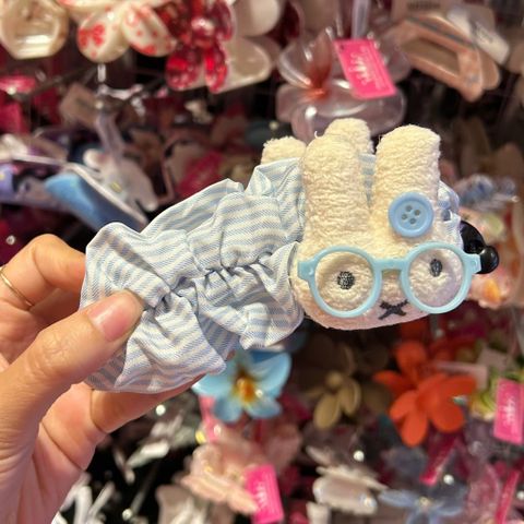  Kẹp tóc chuối KTT0026 hú Bông Dễ Thương – Giữ Tóc Gọn Gàng, Xinh Xắn 