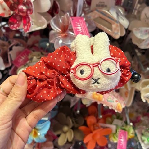  Kẹp tóc chuối KTT0026 hú Bông Dễ Thương – Giữ Tóc Gọn Gàng, Xinh Xắn 