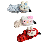  Kẹp tóc chuối KTT0026 hú Bông Dễ Thương – Giữ Tóc Gọn Gàng, Xinh Xắn 