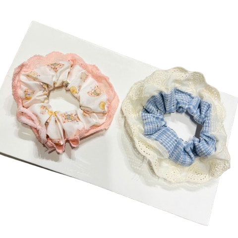  Cột Tóc Scrunchies CO96 – Xinh Ngọt Ngào, Mix Được Mọi Outfit ✨ 