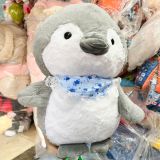  Chim Cánh Cụt Nhồi Bông CGC026 – Siêu Cute Với Nơ Xanh 