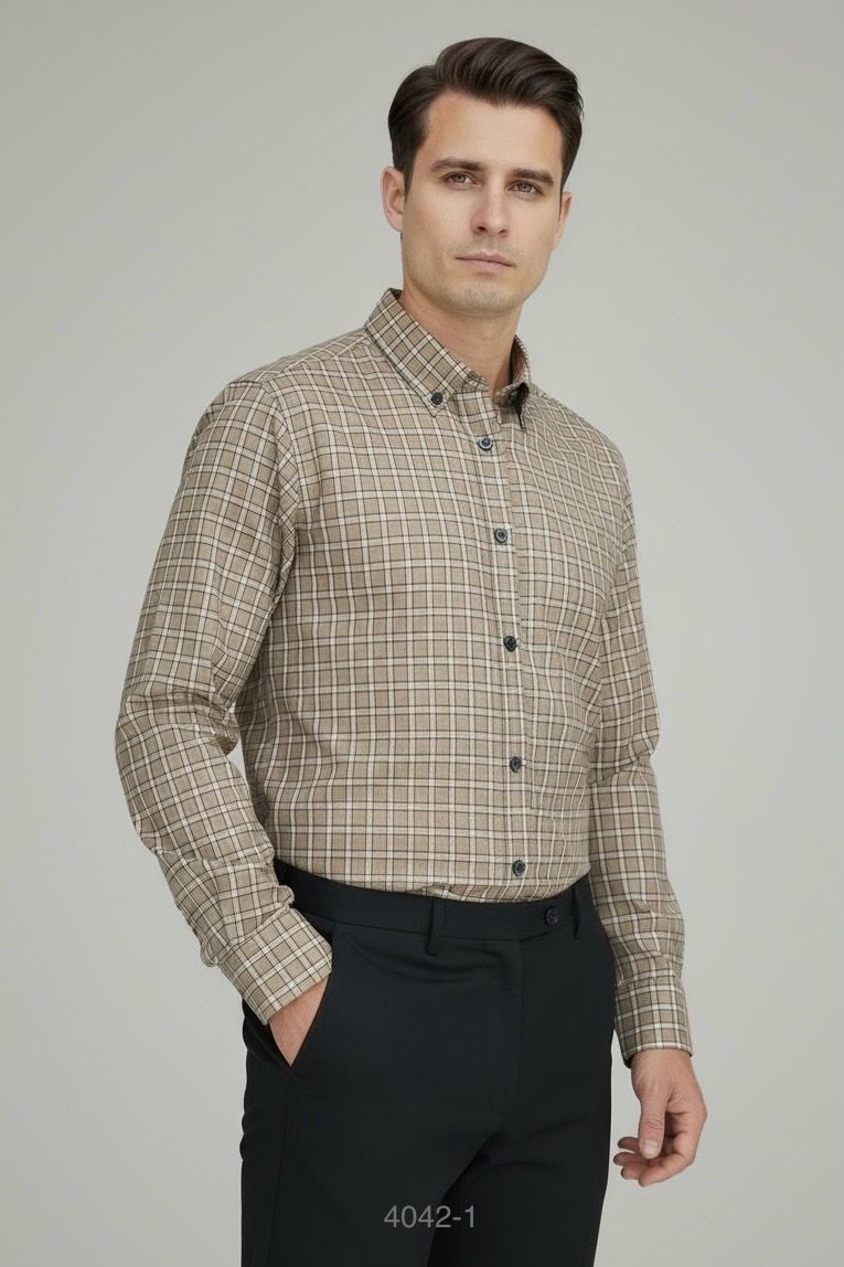 Sơ Mi Công Sở Dài 4042-1