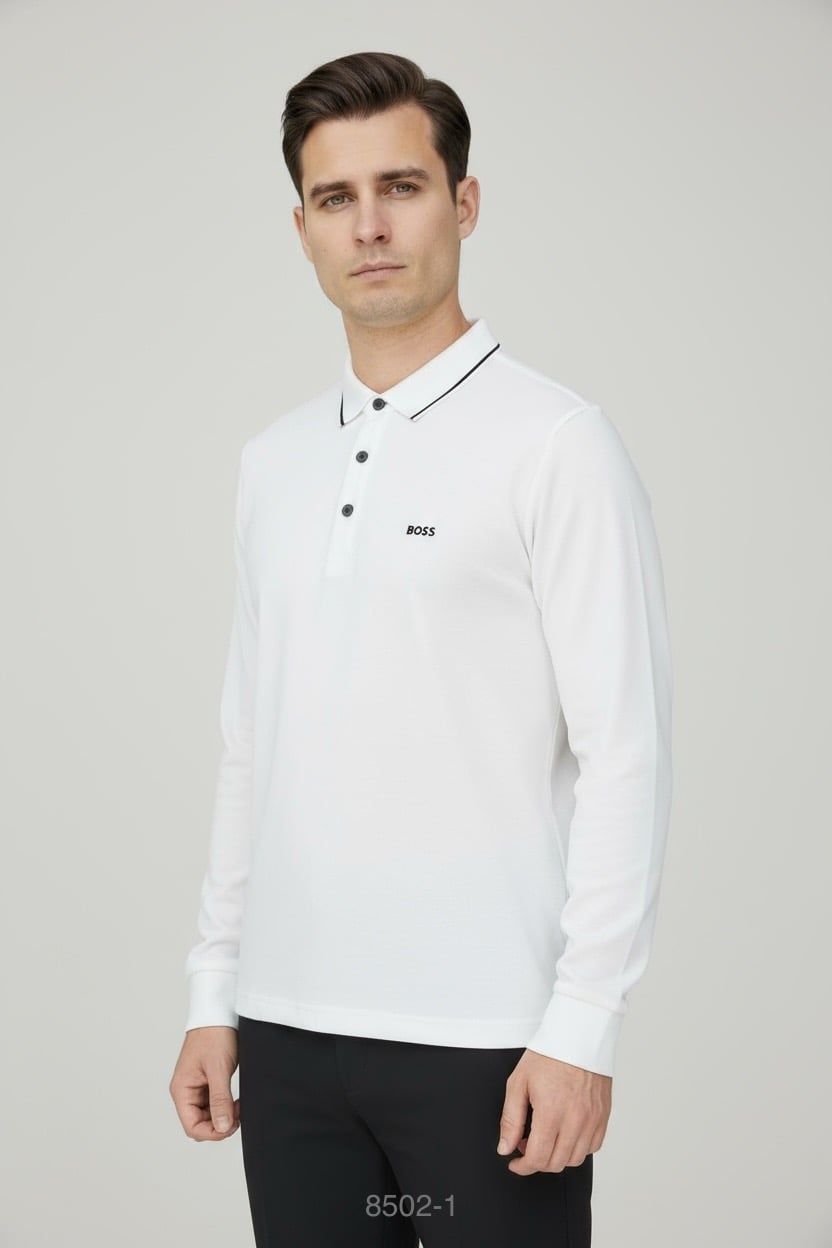 Polo Dài Tay 8502-1