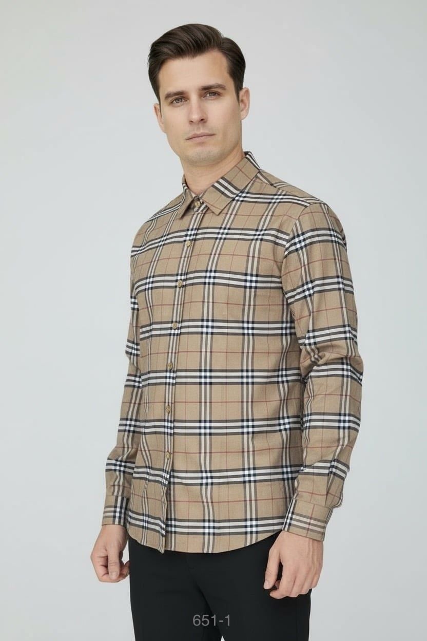 Sơ Mi Co Giãn Dài 651-1